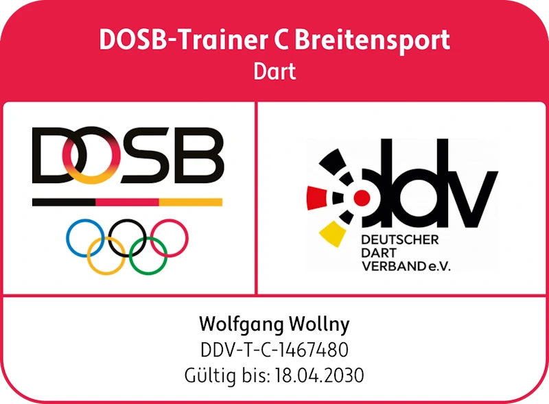 dosb trainer c breitensport dart